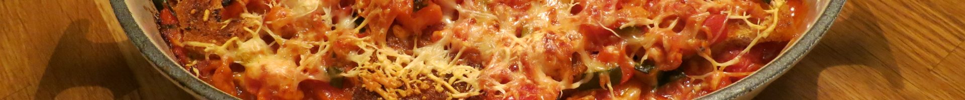 Lasagna met oud brood