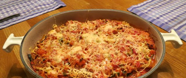 Lasagna met oud brood