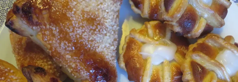 Appelflappen, frangipanes en tompouces